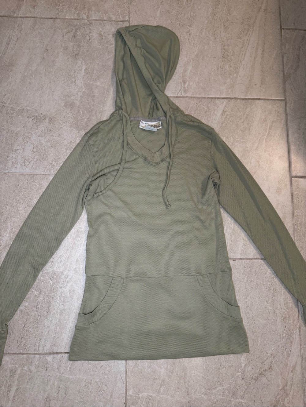 ExOfficio Olive Green Women's Hooded Pullover